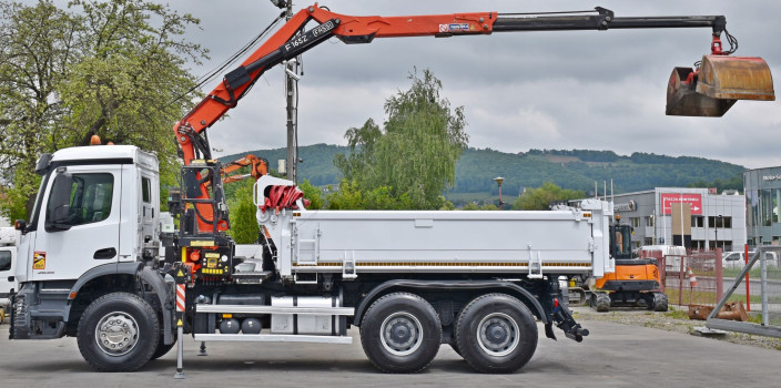 Mercedes AROCS 2635 * FASSI F165AZ.0.22 + PILOT * 6x4