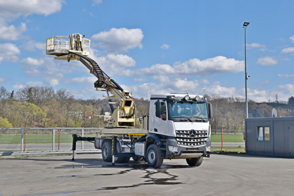 Mercedes AROCS 2836 * PODNOŚNIK KOSZOWY + PILOT * 6x4 * STAN BDB