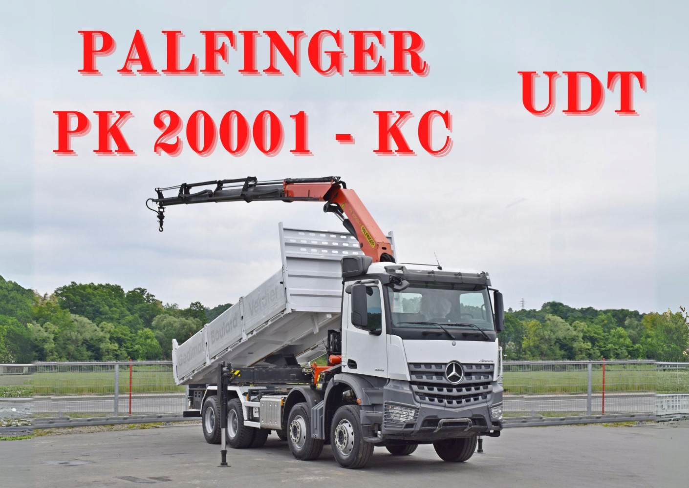 Mercedes AROCS 3245 * PK 20001 - KC + PILOT * 8x4