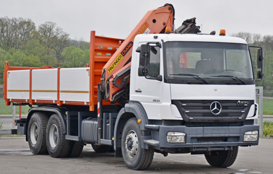 Mercedes AXOR 2633 * WYWROTKA 5,80 m * PK 15500 + PILOT / 6x4