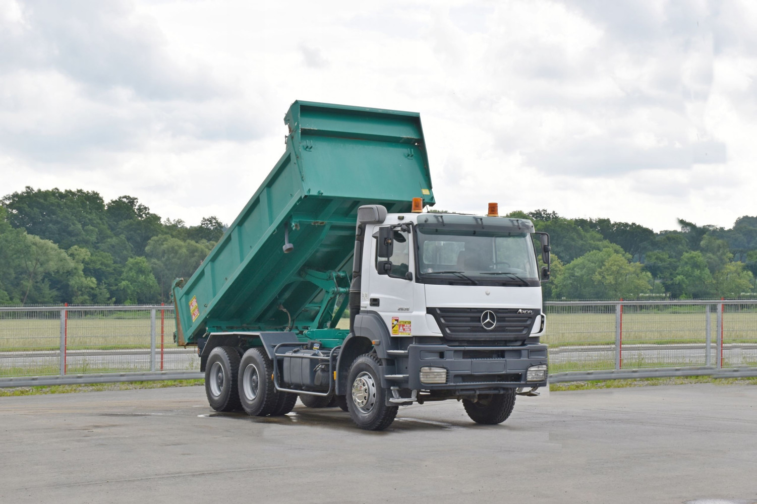 Mercedes AXOR 2636 * WYWROTKA 5,10 m + BORDMATIC / 6x4