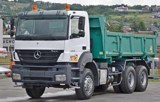 Mercedes AXOR 2636 * WYWROTKA 5,10 m + BORDMATIC / 6x4