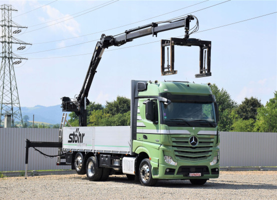 Mercedes Actros 2545 * Skrzynia 6,60 + ATLAS 125.2