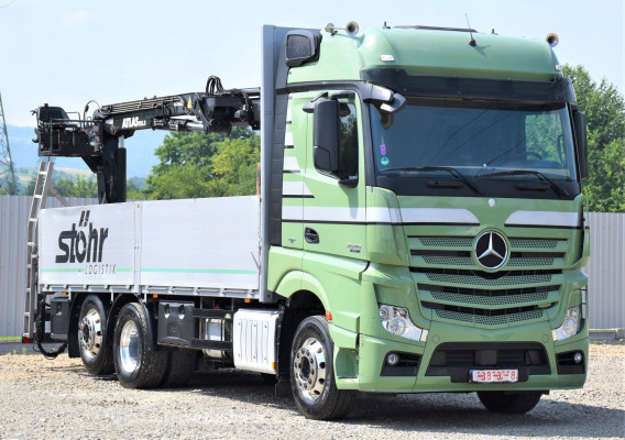 Mercedes Actros 2545 * Skrzynia 6,60 + ATLAS 125.2