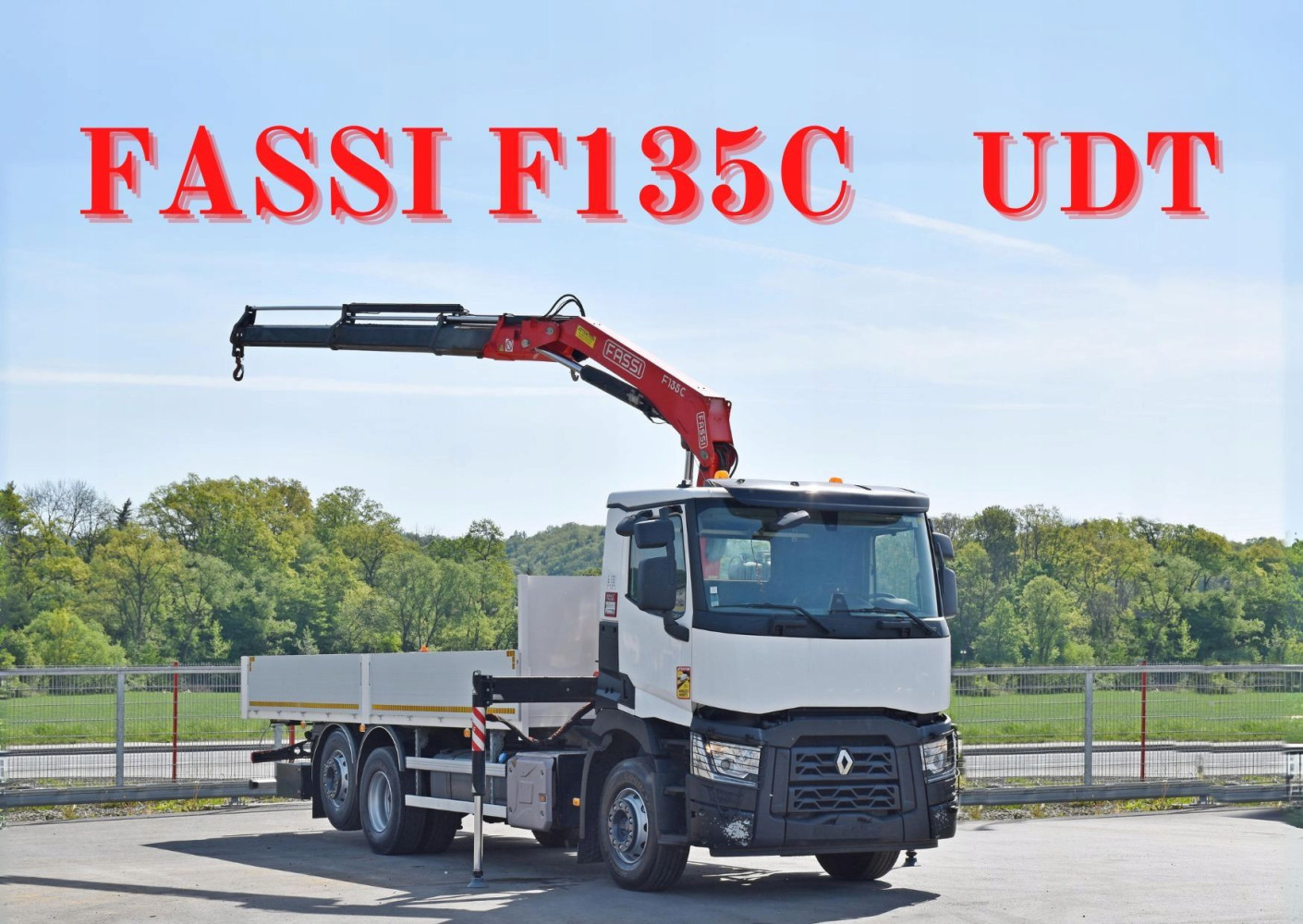 Renault C 380 * SKRZYNIA 7,05 m + FASSI F 173 C + PILOT * STAN BDB!