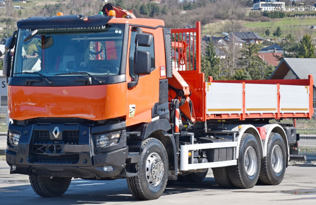 Renault C 430 * WYWROTKA 5,30 m * PK 16001 - K A + PILOT / 6x4 * STAN BDB!