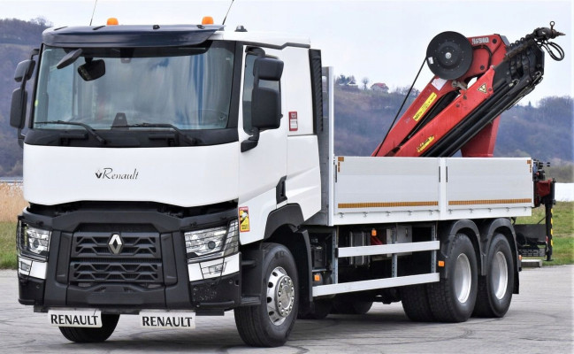 Renault C 460 * HMF 1510 K6 + PILOT * 6x4