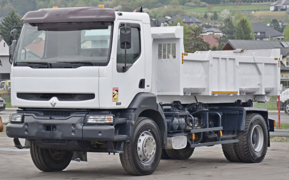 Renault KERAX 320 * Hakowiec + KONTENER * STAN BDB