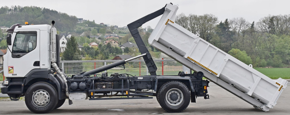 Renault KERAX 320 * Hakowiec + KONTENER * STAN BDB