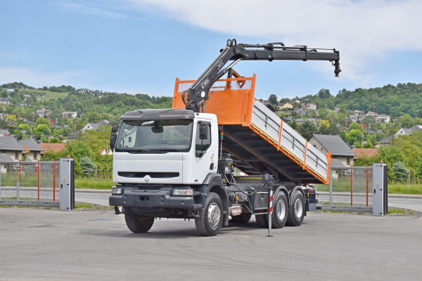 Renault Kerax 320 DCI * HIAB 122 B - 2 HIDUO + PILOT / 6x4