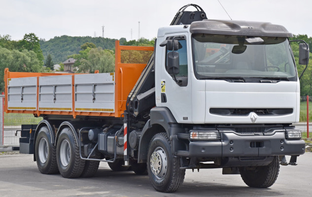 Renault Kerax 320 DCI * HIAB 122 B - 2 HIDUO + PILOT / 6x4