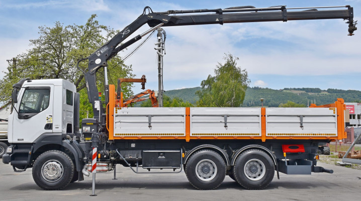 Renault Kerax 320 DCI * HIAB 122 B - 2 HIDUO + PILOT / 6x4