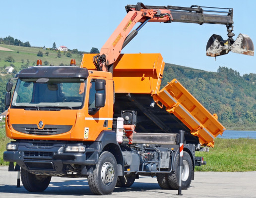 Renault KERAX 370 * WYWROTKA 3,70m *PK 15500/PILOT