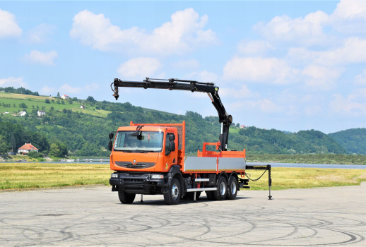 Renault Kerax 410 DXI * HIAB 144 B - 3 HIDUO / PILOT * 6x4