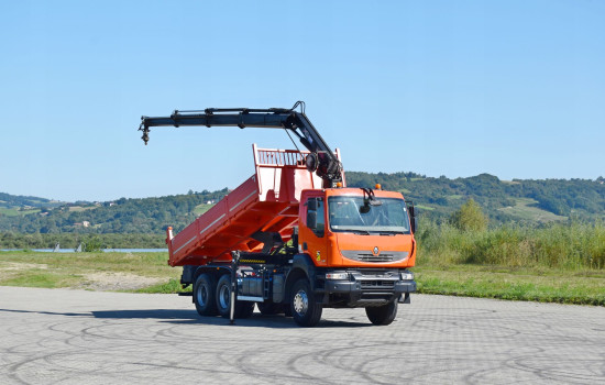 Renault Kerax 430 * HIAB 144E-3HIDUO / PILOT * 6x4