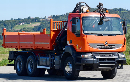 Renault Kerax 430 * HIAB 144E-3HIDUO / PILOT * 6x4