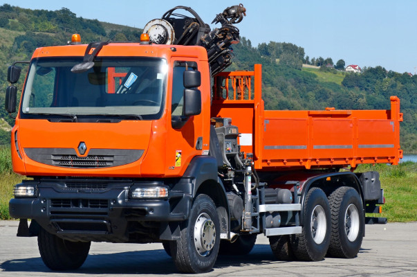 Renault Kerax 430 * HIAB 144E-3HIDUO / PILOT * 6x4