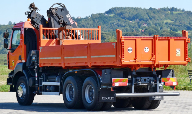 Renault Kerax 430 * HIAB 144E-3HIDUO / PILOT * 6x4