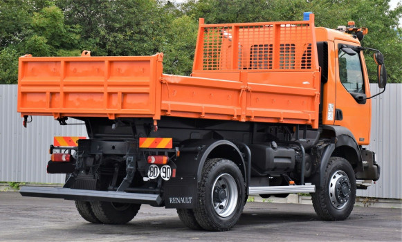 Renault MIDLUM 220 * WYWROTKA 3,80m * 4x4