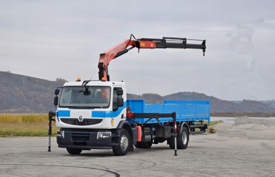 Renault Premium 320 DXI * Skrzynia 8,20 m * FASSI F130AC.23 + PILOT