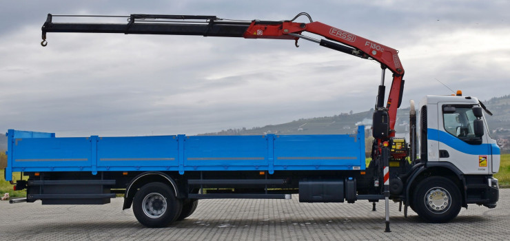 Renault Premium 320 DXI * Skrzynia 8,20 m * FASSI F130AC.23 + PILOT