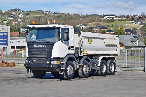 Scania G450 * WYWROTKA * STAN BDB / 8x4