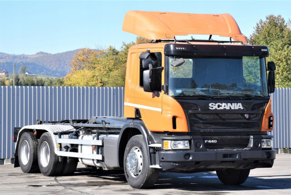 SCANIA P 440 Hakowiec * 6x4 * STAN BDB!