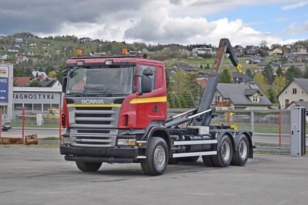 SCANIA R 420 Hakowiec * 6x4 * STAN BDB!