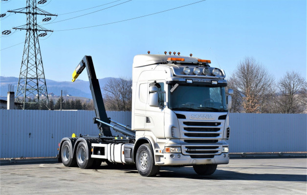 SCANIA R 480 Hakowiec * 6x4 * STAN BDB!