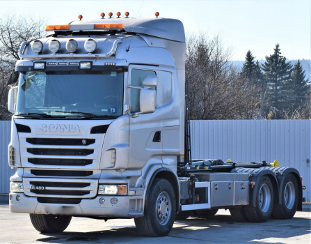 SCANIA R 480 Hakowiec * 6x4 * STAN BDB!