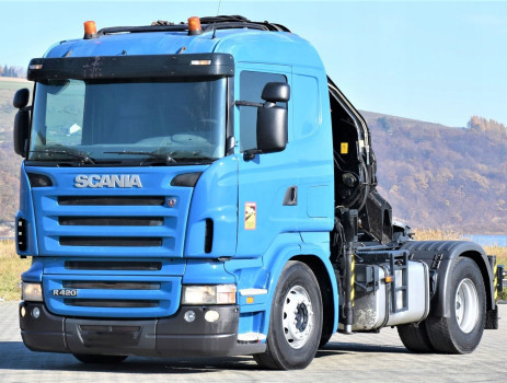 SCANIA R420 * Ciągnik siodłowy * PM SERIE 25 + PILOT * STAN BDB