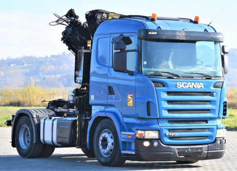 SCANIA R420 * Ciągnik siodłowy * PM SERIE 25 + PILOT * STAN BDB