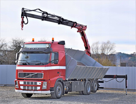 VOLVO FH 480 WYWROTKA 6,20m * HMF 1823 + PILOT