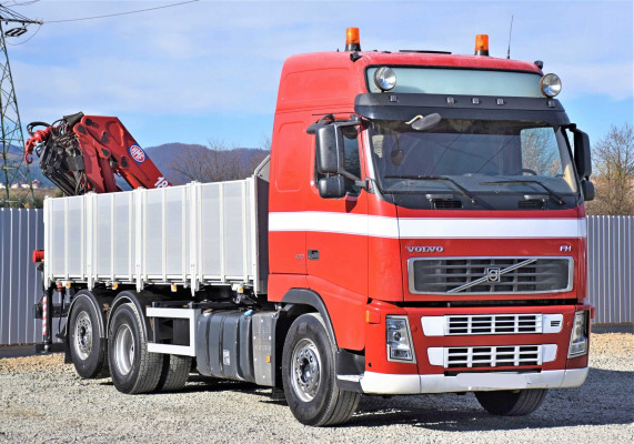 VOLVO FH 480 WYWROTKA 6,20m * HMF 1823 + PILOT