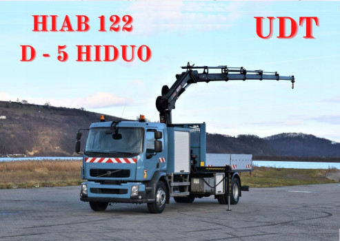 VOLVO FL 240 * HIAB 122 D - 5 HIDUO + PILOT