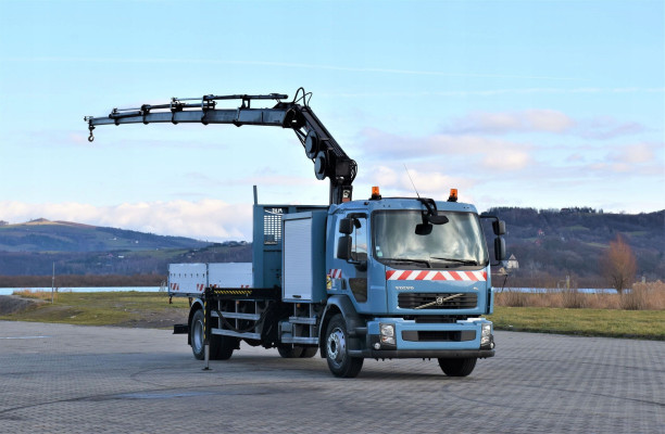 VOLVO FL 240 * HIAB 122 D - 5 HIDUO + PILOT