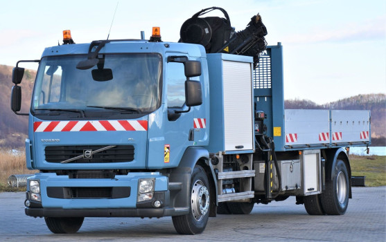 VOLVO FL 240 * HIAB 122 D - 5 HIDUO + PILOT