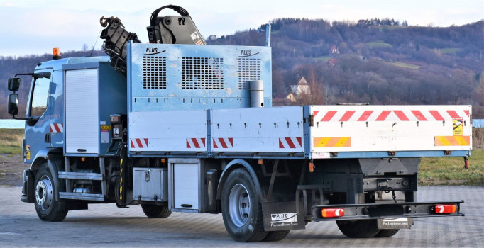 VOLVO FL 240 * HIAB 122 D - 5 HIDUO + PILOT