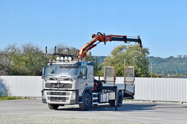 VOLVO FM 340 * LAWETA 6,10m + ATLAS 120.2E - A2K + PILOT * STAN BDB