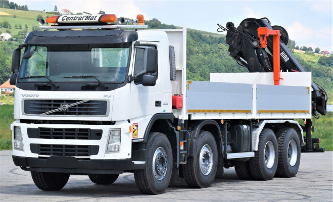 Volvo FM 400 * HIAB 288EP - 5HIDUO / PILOT * 8x4