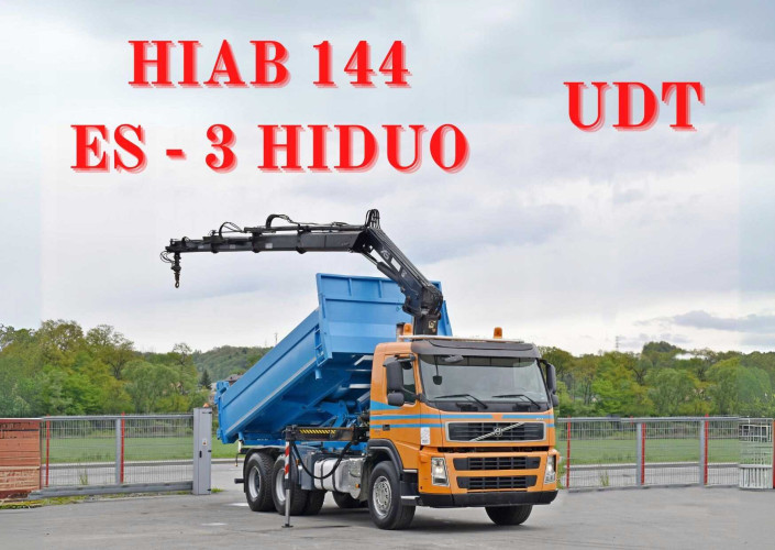 Volvo FM 400 * HIAB 144 ES - 3 HIDUO + PILOT * 6x4