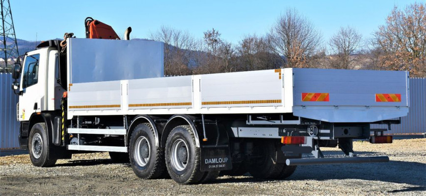 DAF CF 75.360 Skrzynia 7,95 m + HDS * 6×4 * Stan BDB!