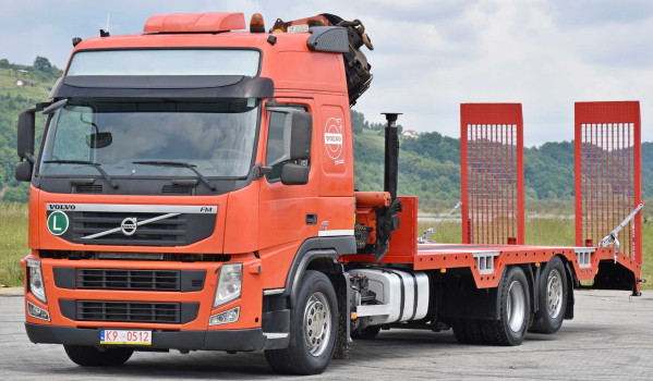 Volvo FM 410 LAWETA 7,90 m + PK 26002 - EH + PILOT * STAN BDB