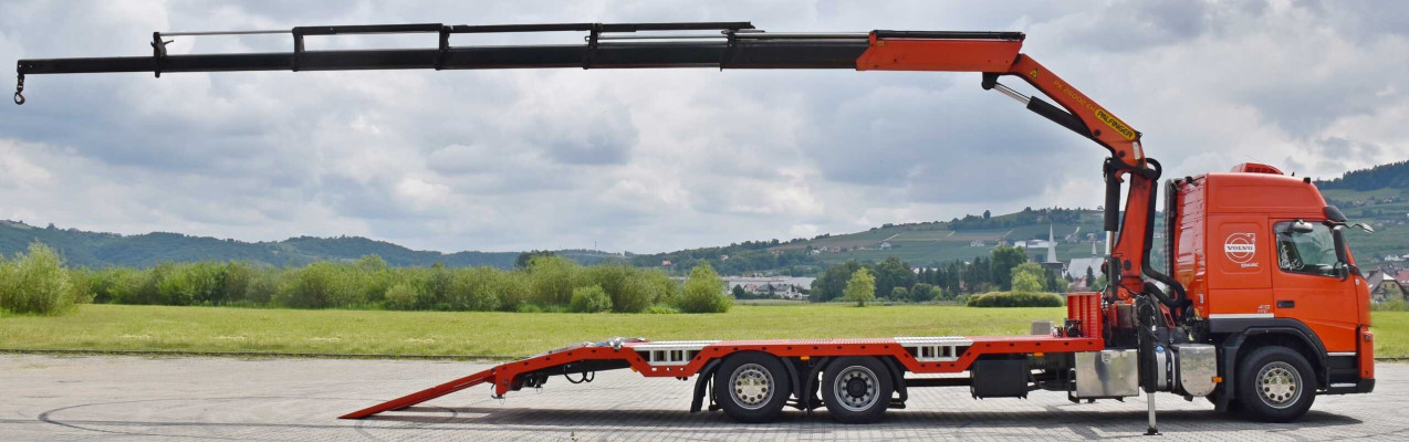 Volvo FM 410 LAWETA 7,90 m + PK 26002 - EH + PILOT * STAN BDB