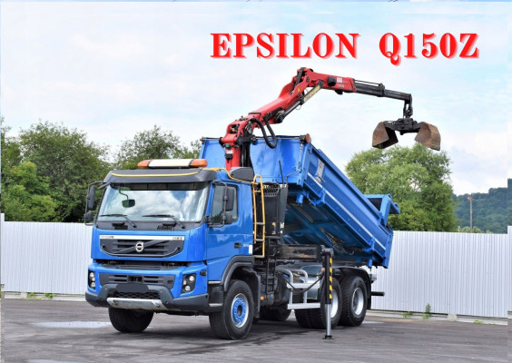 Volvo FMX 370 Wywrotka 4,90m * EPSILON Q150Z + PILOT