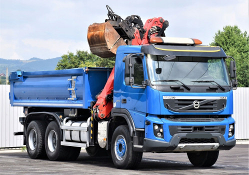 Volvo FMX 370 Wywrotka 4,90m * EPSILON Q150Z + PILOT