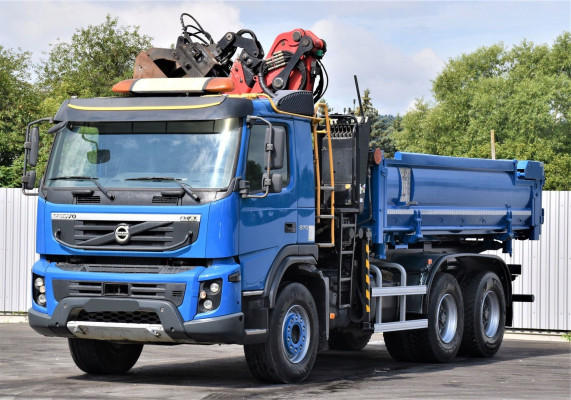 Volvo FMX 370 Wywrotka 4,90m * EPSILON Q150Z + PILOT