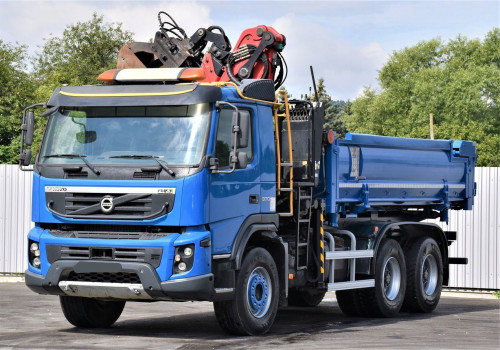 Volvo FMX 370 Wywrotka 4,90m * EPSILON Q150Z + PILOT