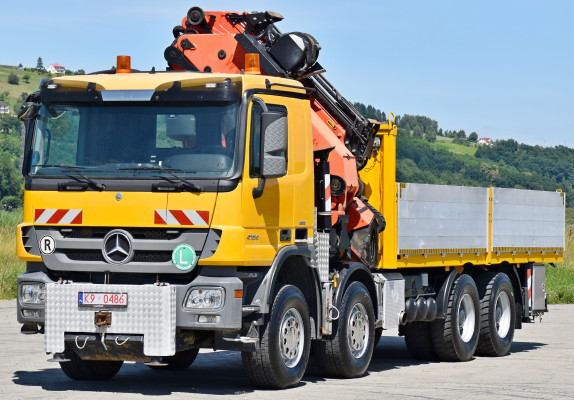 Mercedes Actros 4145 * PK 53002 - SHF + JIB PJ080 B + PILOT / 8x4