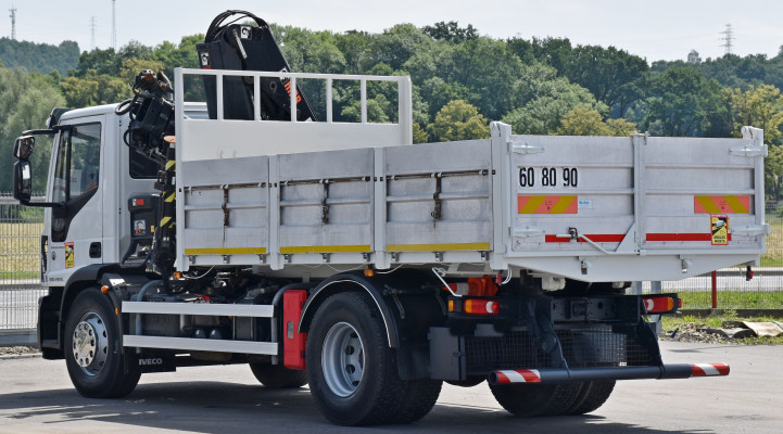 Iveco Eurocargo 190-280 L + HIAB 122 B - 2 HIDUO + PILOT * STAN BDB